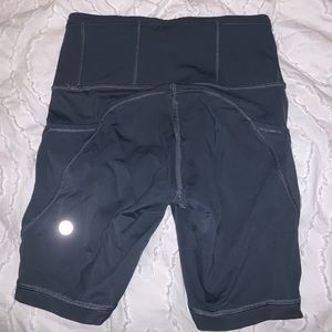 Dark grey briker shorts